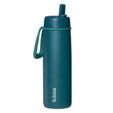 b.box Insulated Flip Top 690ml Bottle - Sea Glass