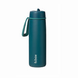 b.box Insulated Flip Top 690ml Bottle - Sea Glass