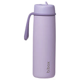 b.box Insulated Flip Top 690ml Bottle - Lilac Love