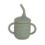 Silicone sippy cup - Olive