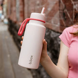 b.box Insulated Flip Top 1L Bottle - Pink Paradise