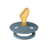 BIBS Pacifier - Colour | Latex | Anatomical | Blue/Petrol