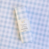 Jersey Swaddle - Gingham Blue