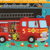 Flat House Puzzle 50 pc - Fire Station