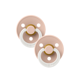 BIBS Pacifier - Colour | Latex | Night Glow | Blush