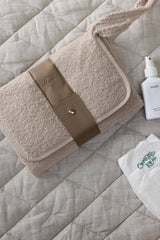 Teddy Change Mat Wallet - Nude