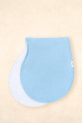 Burp Cloth - Pastel Sky (Rib)