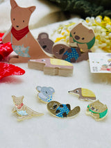 Wooden Aussie Animal Puzzle (Stacking Toy)