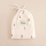 Golden Pears Organic Fitted Bassinet Sheet/Change Pad Cover