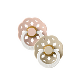BIBS Pacifier - Boheme | Latex | Night Glow | Blush/Vanilla