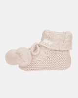 Organic Booties Yummy Oatmeal