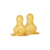 BIBS Bottle Replacement Nipple, Latex (2pk) Slow Flow