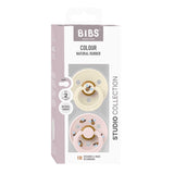 BIBS Pacifier - STUDIO Colour | Latex | Bumblebee Ivory Mix