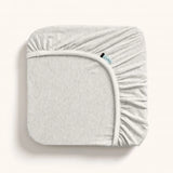 ergoPouch Organic Fitted Single Sheet - Grey Marle I Tog 0.2
