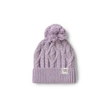 Organic Knit Beanie - Lavender