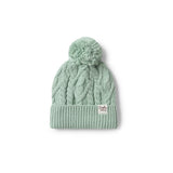 Organic Knit Beanie - Sage