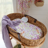 Snuggle Hunny Diamond Knit Baby Blanket - Lavender