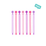 Lunch Punch Silicone Wrap Bands - Blush