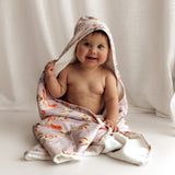 Organic Hooded Baby Towel - Major Mitchell