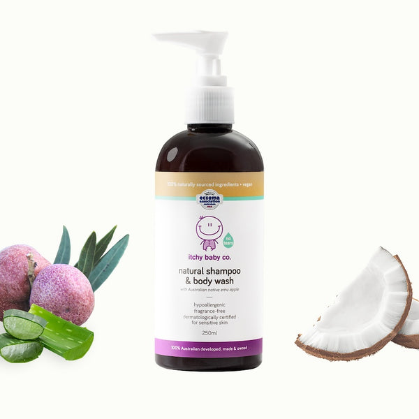 Natural Baby Shampoo & Body Wash - 250ml