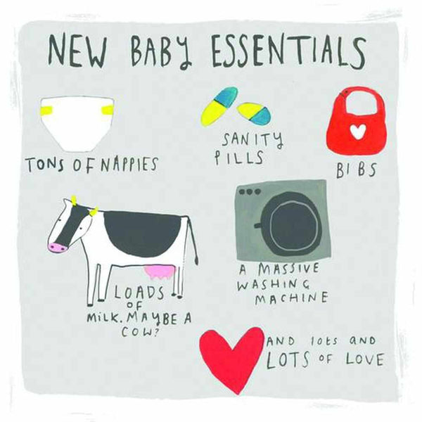 Sooshichacha Card - New Baby Essentials