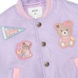 Orchid Hux College Varsity Jacket