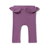 Mulberry Organic Pants with Frill