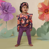 Mulberry Organic Pants with Frill