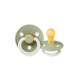 BIBS Pacifier - Colour | Latex | Night Glow | Sage