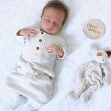 Silly Buddy Comforter - Tan Puppy 'Skipit'