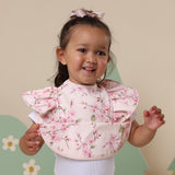 Snuggle Waterproof Bib - Cherry Blossom