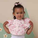 Snuggle Waterproof Bib - Cherry Blossom