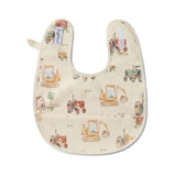 Snuggle Waterproof Bib - Diggers & Tractors