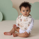 Snuggle Waterproof Bib - Diggers & Tractors