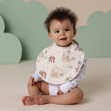 Snuggle Waterproof Bib - Diggers & Tractors