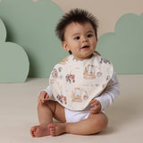 Snuggle Waterproof Bib - Diggers & Tractors