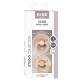BIBS Pacifier - STUDIO Colour | Latex | Jasmine Blush Mix