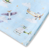 Organic Muslin Wrap - Taking Flight
