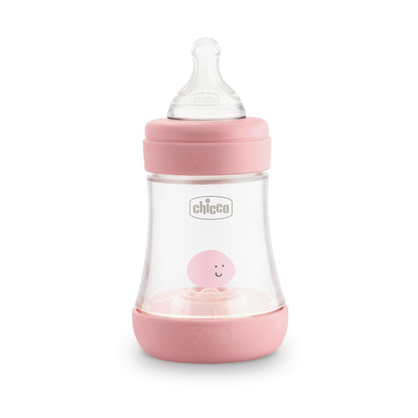 Chicco Bottle - Perfect5 150ml: 0m+ | Slow | Pink