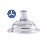 Chicco Natural Feeling TEAT - 6m+ Food Flow 2pk