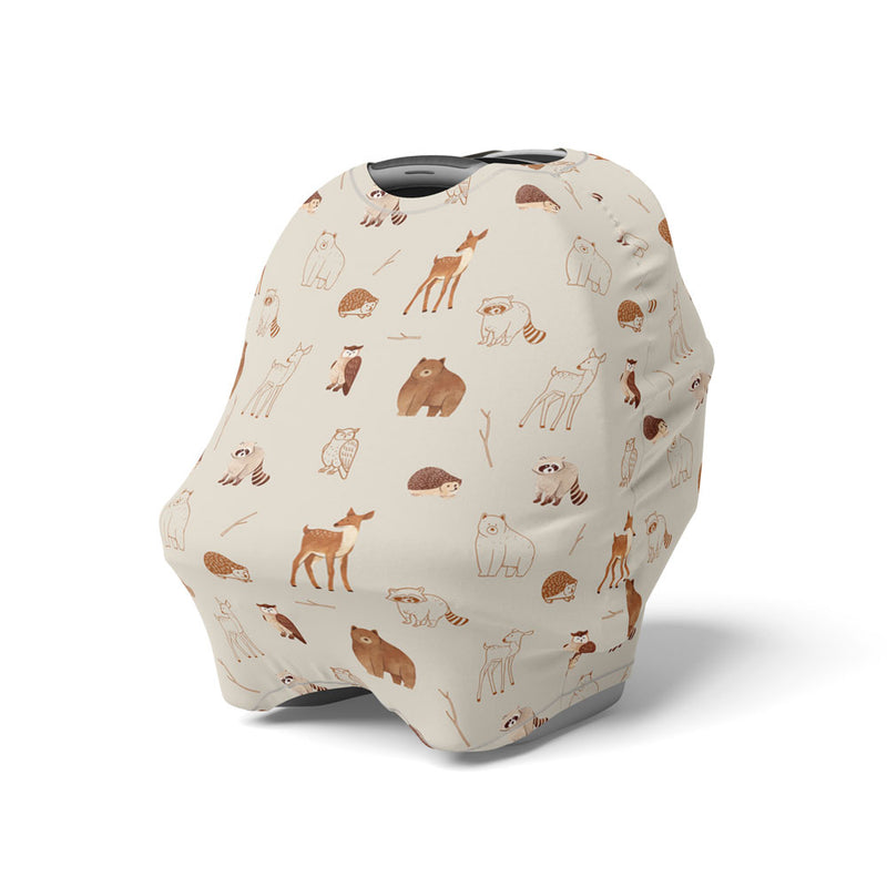 Mod & Tod 5-in-1 Multi-use Capsule Cover - Woodland Animals