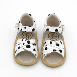 Little MaZoe's Pattern Sandals - Dalmation