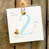 Ginger Betty Card - 2 Today! (blue)