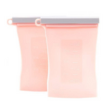 Junobie Reusable Silicone Breastmilk Storage Bags - 2pk