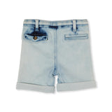 Lightweight Denim Short - Light Wash Denim