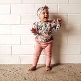 Organic Pants - Rose