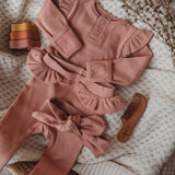Organic Pants - Rose