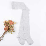 Minihaha Pointelle Tights - Grey