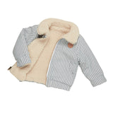 Stripe Reversible 80's Jacket