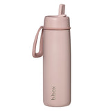 b.box Insulated Flip Top 690ml Bottle - Blush